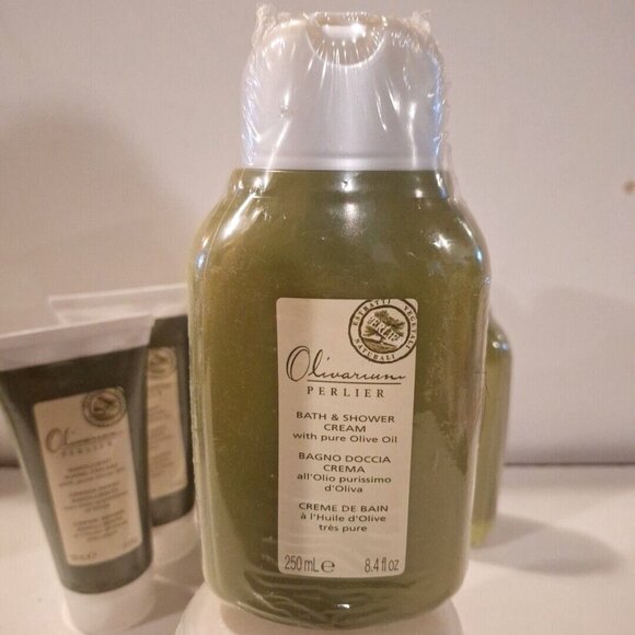 Olivarium Perlier Bath & Shower Cream Lot Includes Olive Oil-Enriched Products - Picture 4 of 11